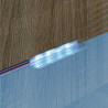 Taśma LED 2 pcs Czarny i Biały 1745 mm Miedź i plastik
