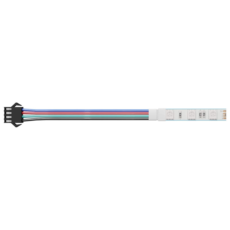 Taśma LED 2 pcs Czarny i wielokolorowy 1745 mm Miedź i plastik