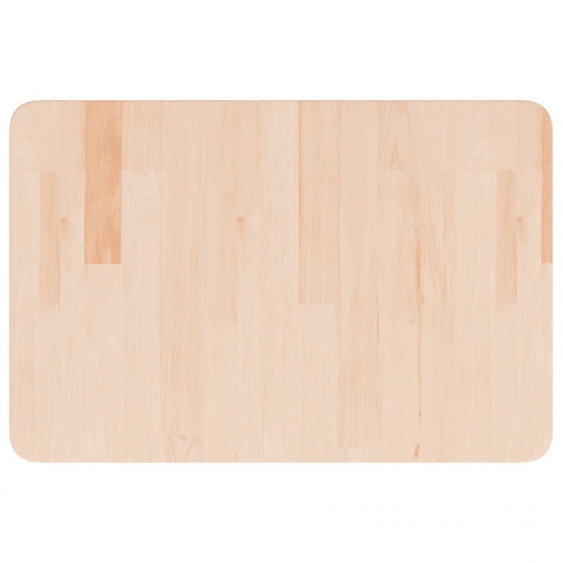 Blat do łazienki, 60x40x1,5 cm, surowe lite drewno