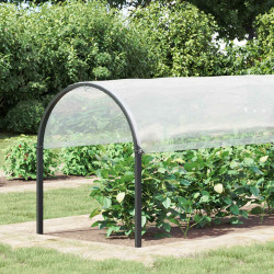 Plandeka z oczkami przezroczysty 2 x 12 m Polietylen