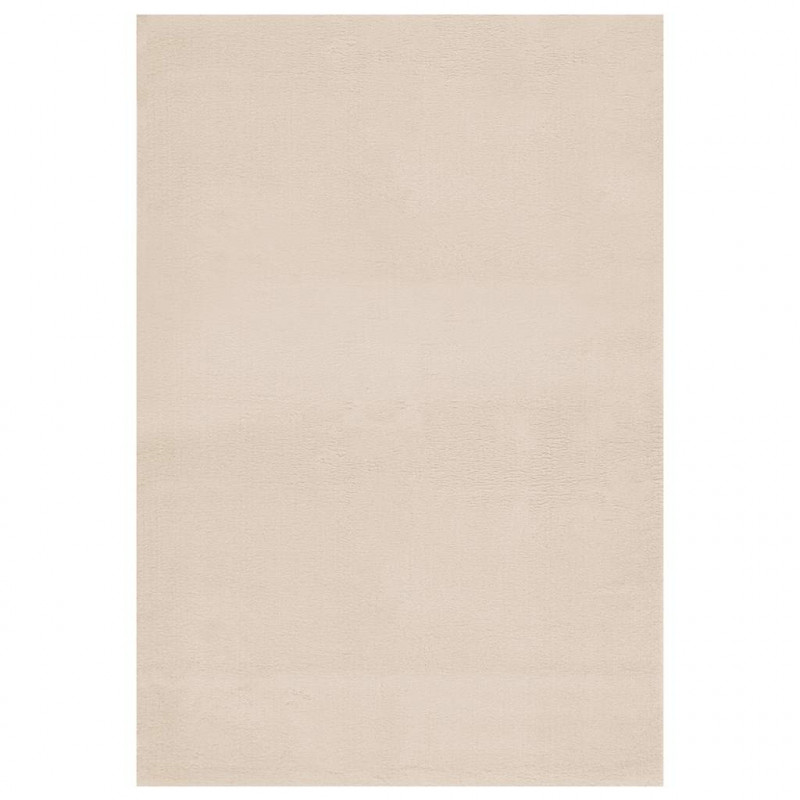 Dywan z krótkim włosiem i możliwością prania 160x230 cm, beżowy