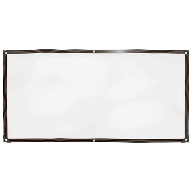 Plandeka z oczkami przezroczysty 1 x 2 m Polietylen