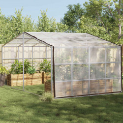 Plandeka z oczkami przezroczysty 5 x 5 m Polietylen