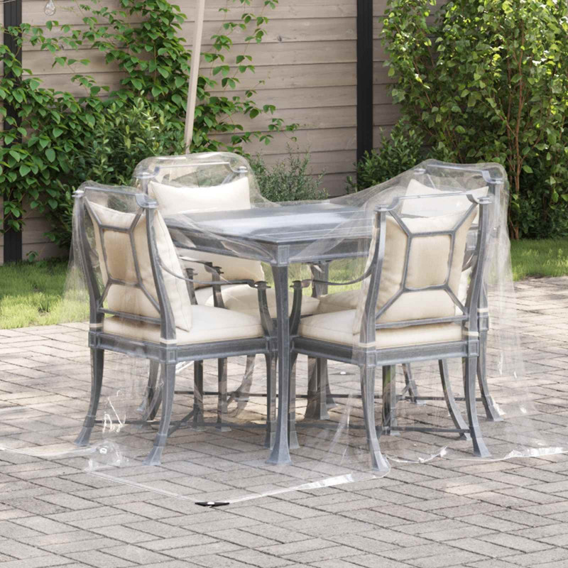 Plandeka przezroczysty 2 x 2 m PVC