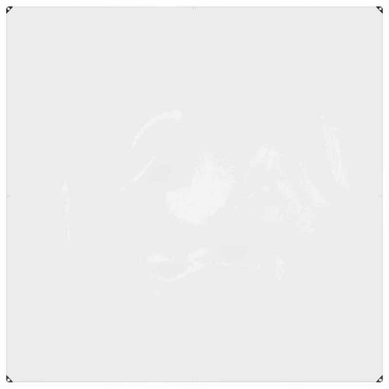 Plandeka przezroczysty 2 x 2 m PVC