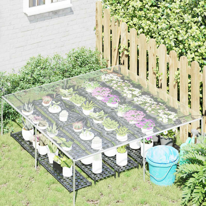 Plandeka przezroczysty 2 x 2 m PVC