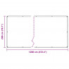 Plandeka przezroczysty 2 x 12 m PVC