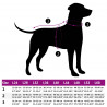 Kurtka dla Psa Granatowy L32 Runo i poliester