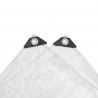 Plandeka przezroczysty 6 x 6 m PVC