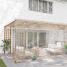 Plandeka przezroczysty 6 x 12 m PVC