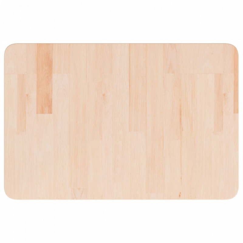 Blat do łazienki, 60x40x2,5 cm, surowe lite drewno
