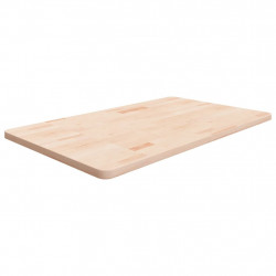 Blat do łazienki, 100x60x2,5 cm, surowe lite drewno