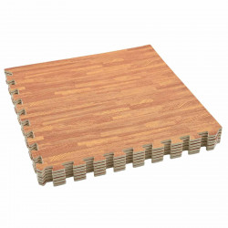 Puzzle Mata do ćwiczeń 12 pcs Brązowy 4,32 ㎡ Pianka EVA