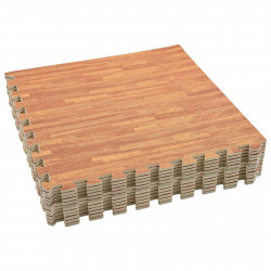 Puzzle Mata do ćwiczeń 12 pcs Brązowy 4,32 ㎡ Pianka EVA