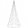 Choinka do montażu na maszcie, 200 ciepłych białych LED, 180 cm