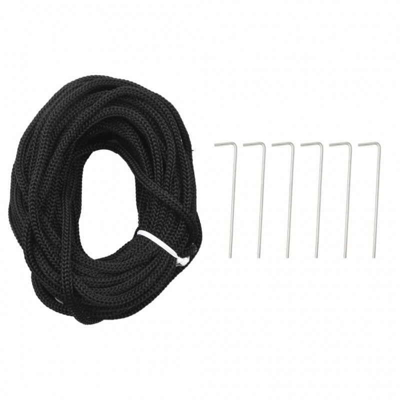 Choinka do montażu na maszcie, 200 ciepłych białych LED, 180 cm