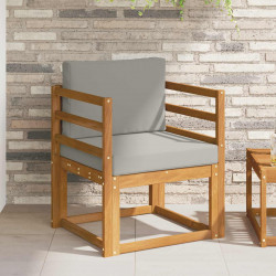 Sofa na zewnątrz Lite drewno akacjowe i poliester