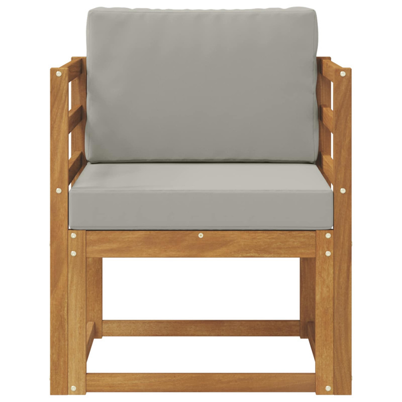 Sofa na zewnątrz Lite drewno akacjowe i poliester
