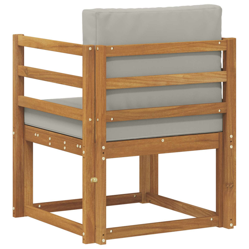 Sofa na zewnątrz Lite drewno akacjowe i poliester