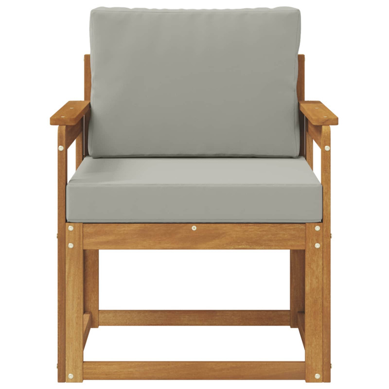 Sofa na zewnątrz Lite drewno akacjowe i poliester