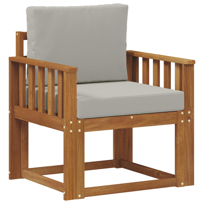Sofa na zewnątrz Lite drewno akacjowe i poliester