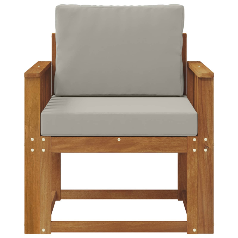 Sofa na zewnątrz Lite drewno akacjowe i poliester