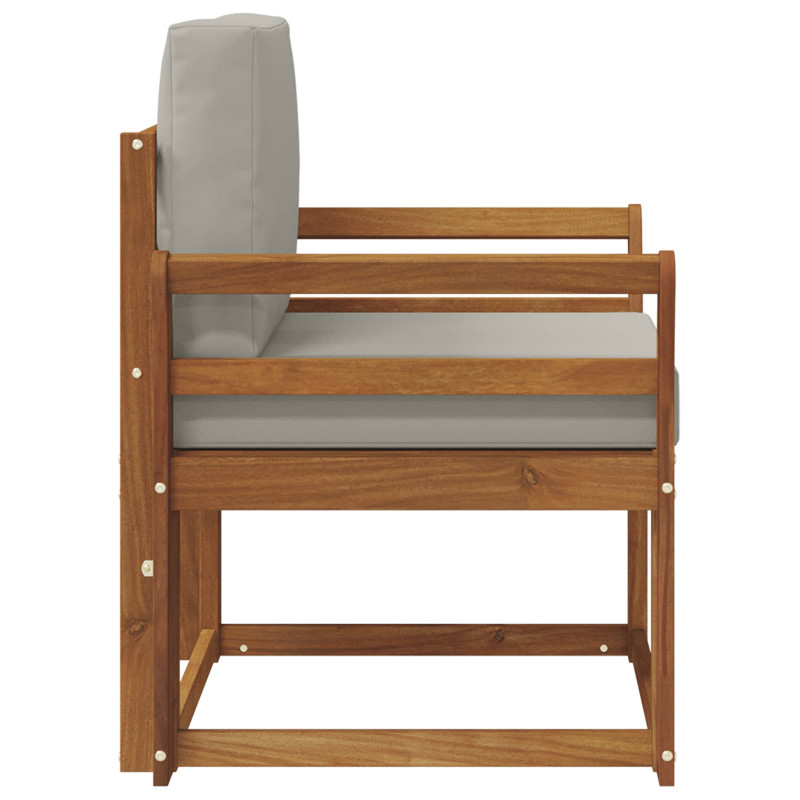 Sofa na zewnątrz Lite drewno akacjowe i poliester