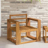 Sofa na zewnątrz Lite Drewno Akacji Naturalny