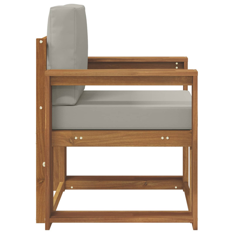 Sofa na zewnątrz Lite drewno akacjowe i poliester