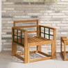 Sofa na zewnątrz Lite Drewno Akacji Naturalny