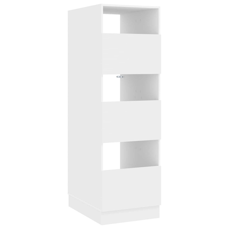 Zestaw szafek do prania 2 pcs Biały Drewno inżynieryjne