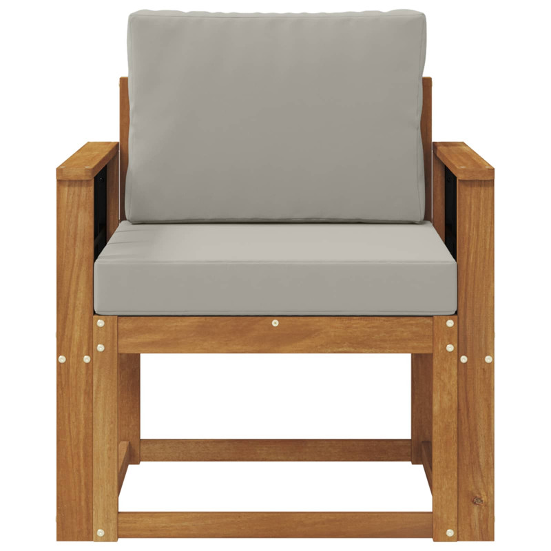Sofa na zewnątrz Lite drewno akacjowe i poliester