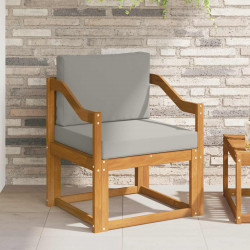 Sofa na zewnątrz Lite drewno akacjowe i poliester
