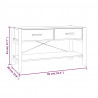Szafka pod TV,82x38x45 cm, materiał drewnopochodny