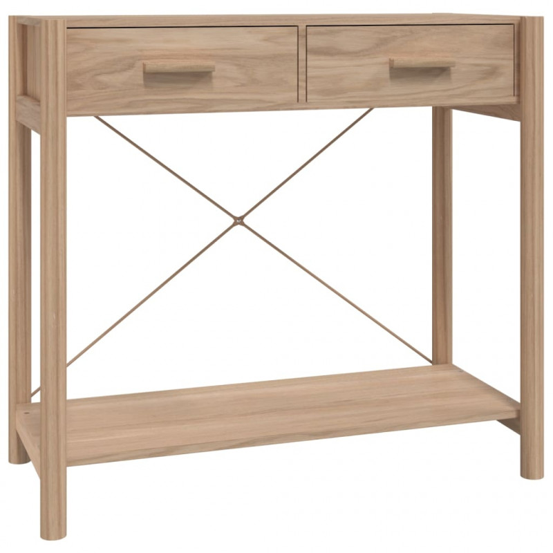 Stolik konsolowy, 82x38x75 cm, materiał drewnopochodny