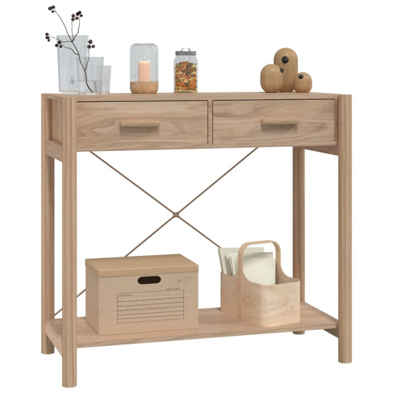Stolik konsolowy, 82x38x75 cm, materiał drewnopochodny
