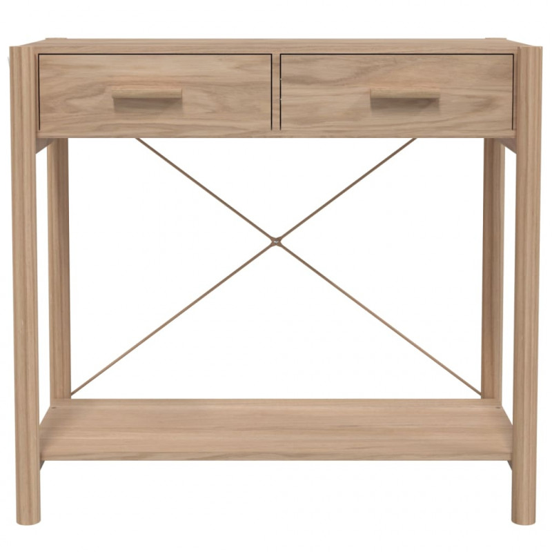 Stolik konsolowy, 82x38x75 cm, materiał drewnopochodny
