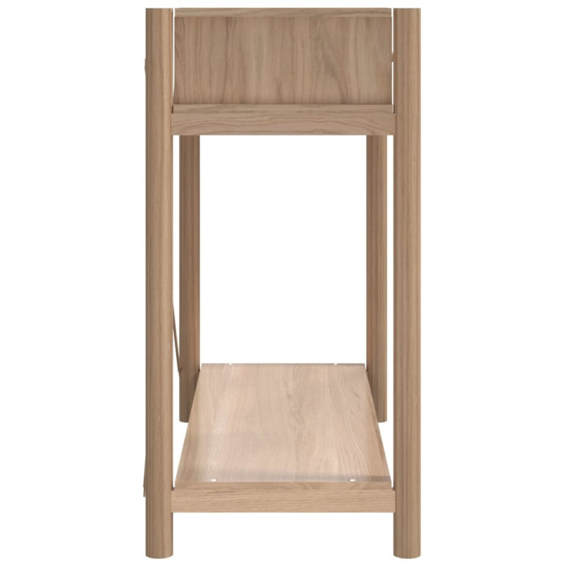 Stolik konsolowy, 82x38x75 cm, materiał drewnopochodny