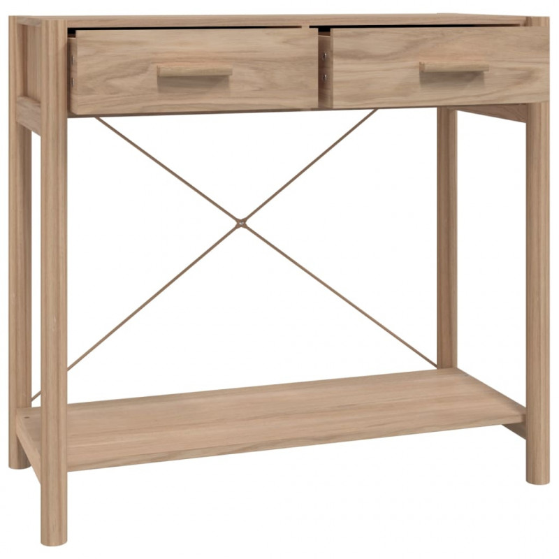 Stolik konsolowy, 82x38x75 cm, materiał drewnopochodny