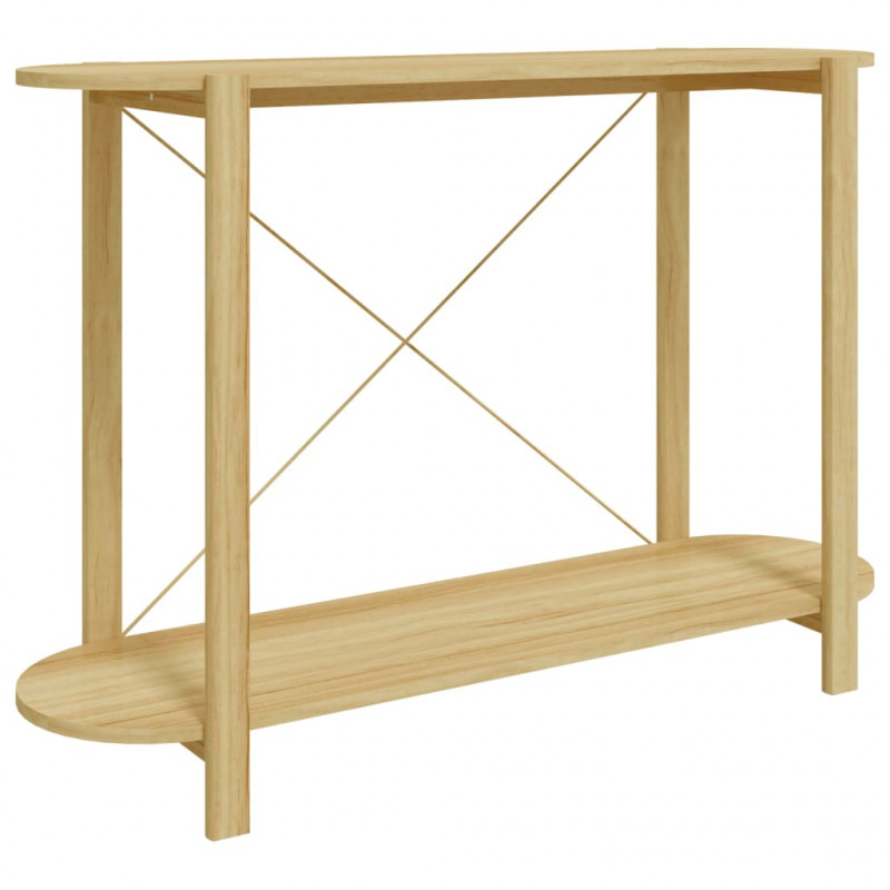 Stolik konsolowy, 110x38x75 cm, materiał drewnopochodny