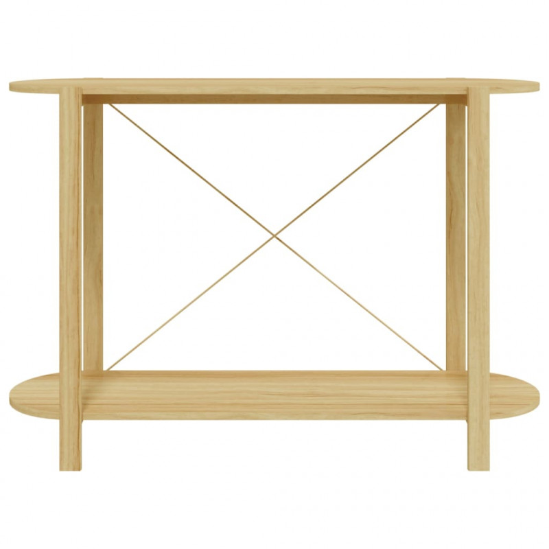 Stolik konsolowy, 110x38x75 cm, materiał drewnopochodny