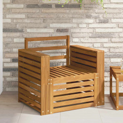 Zestaw sof na zewnątrz Naturalny 79 x 63 x 73 cm