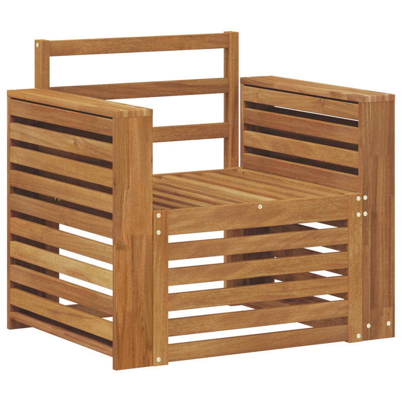 Zestaw sof na zewnątrz Naturalny 79 x 63 x 73 cm