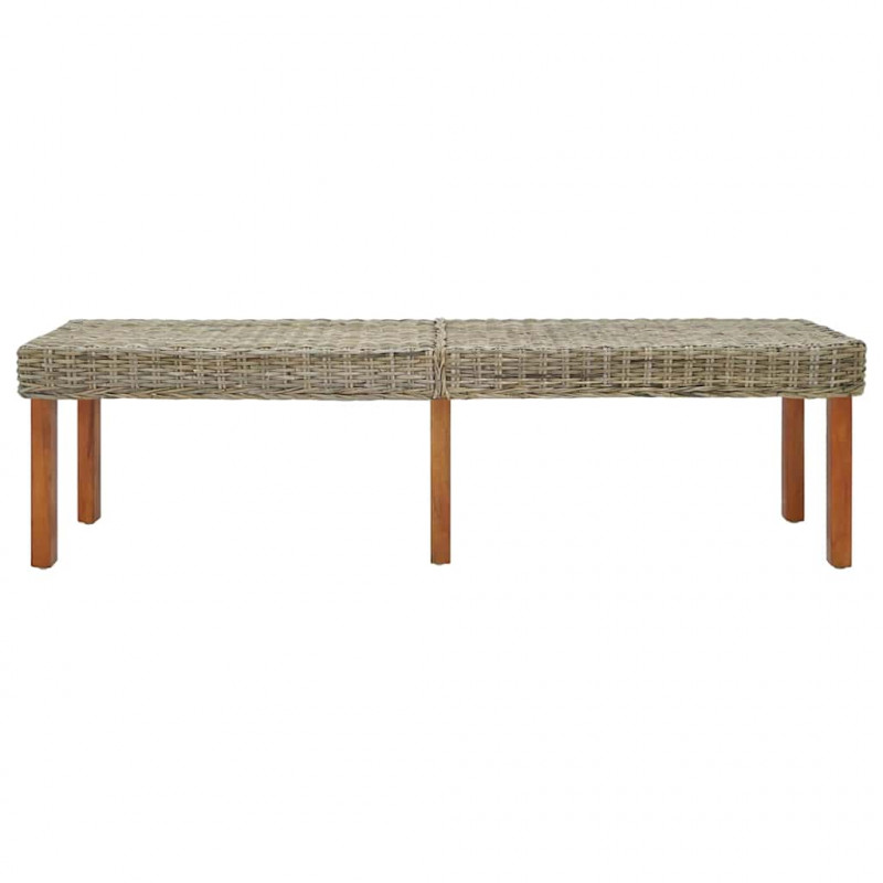 ławka Naturalny 160 x 35 x 45 cm Drewno z mango