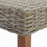 ławka Naturalny 160 x 35 x 45 cm Drewno z mango