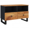 Szafka pod telewizor, 70x33x46 cm, lite drewno akacjowe