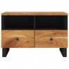 Szafka pod telewizor, 70x33x46 cm, lite drewno akacjowe