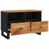 Szafka pod telewizor, 70x33x46 cm, lite drewno akacjowe