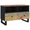 Szafka pod telewizor, 70x33x46 cm, lite drewno z odzysku