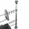 Regulowany organizer kuchenny, aluminiowy
